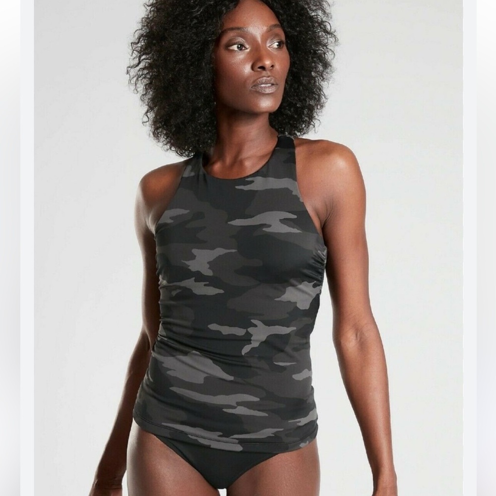 ❤️ Athleta Black Nylon-Spandex Bra